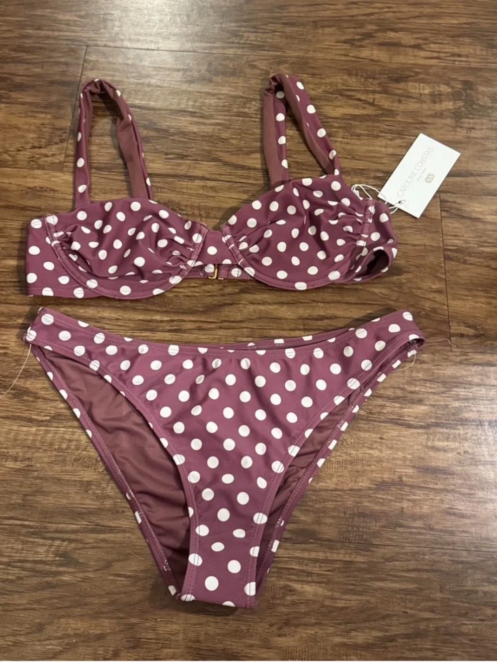 NWT Caroline constas bikini size small